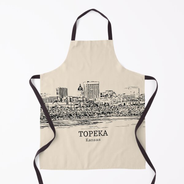 Artikelvorschau, Topeka - Kansas entworfen und verkauft von Lakeric Cityscapes.