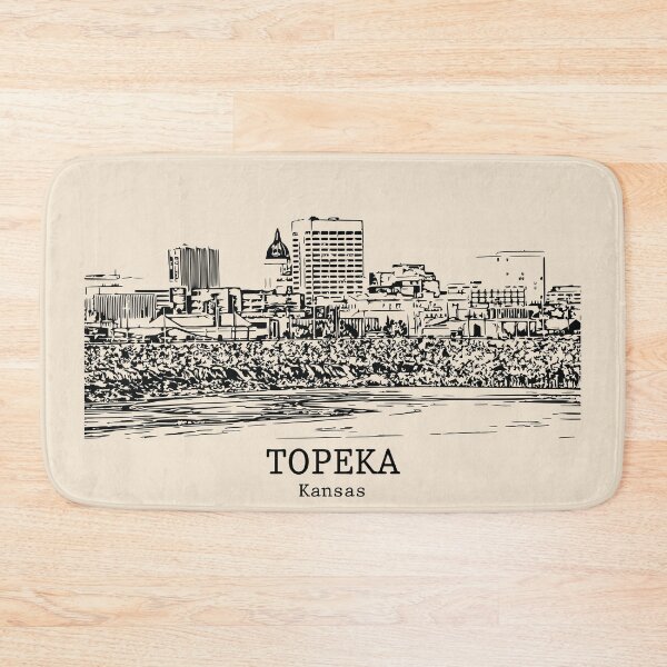 Item preview, Topeka - Kansas designed and sold by Lakeric Cityscapes.
