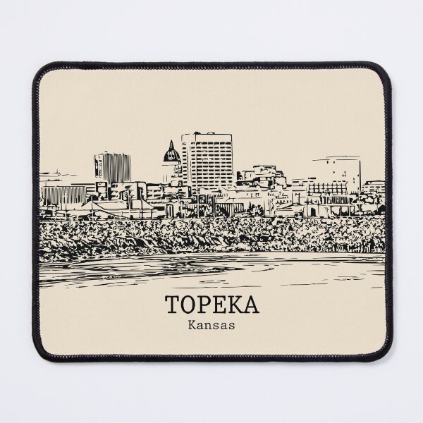 Item preview, Topeka - Kansas designed and sold by Lakeric Cityscapes.