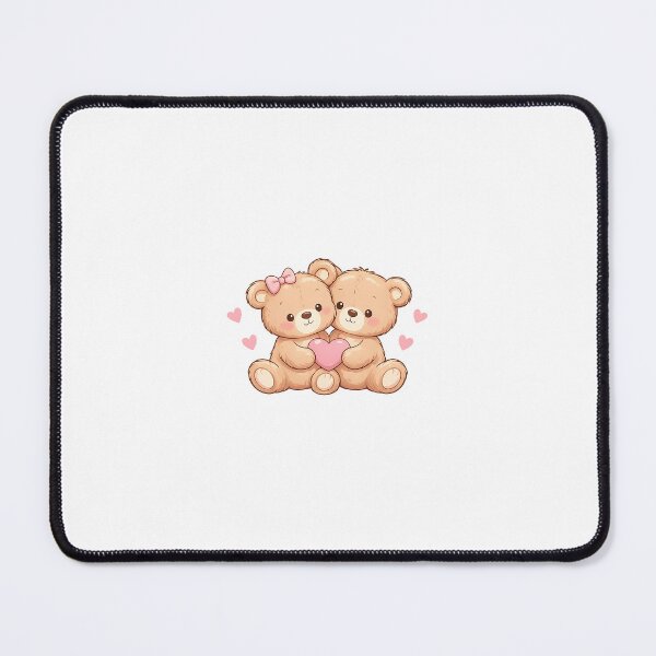 Item preview, Cute Valentine Teddy Bears designed and sold by Mars-Glow.
