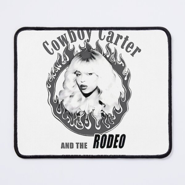 Item preview, Cowboy Carter Retro Black And White designed and sold by HeatherGmkShopu.