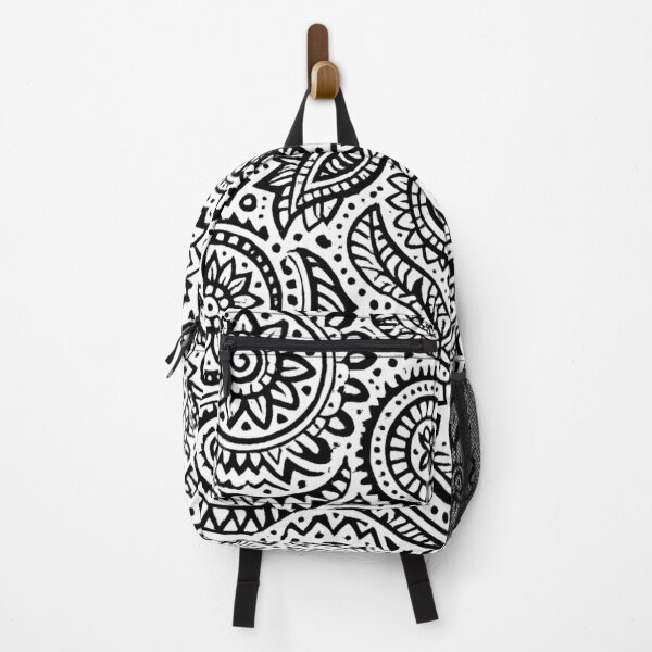 Item preview, Abstract Tribal Pattern – Hand-Drawn Black & White Motif designed and sold by DrizzyV.