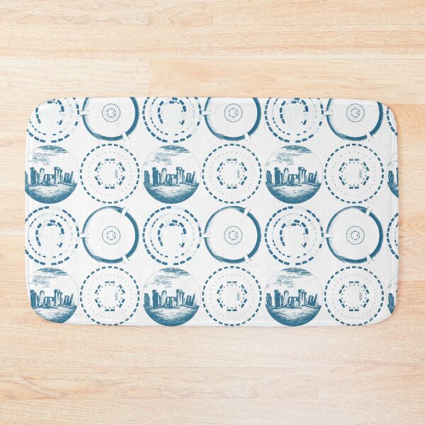 Item preview, Stonehenge views plan archaeology  designed and sold by Aisling Tierney.