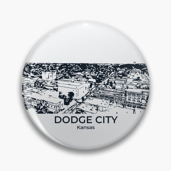 Item preview, Dodge City - Kansas designed and sold by Lakeric Cityscapes.