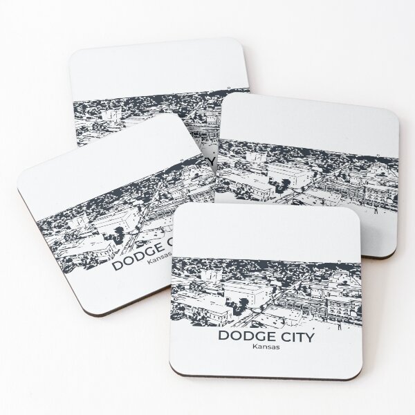 Item preview, Dodge City - Kansas designed and sold by Lakeric Cityscapes.