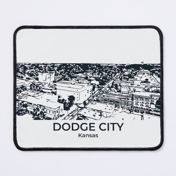 Item preview, Dodge City - Kansas designed and sold by Lakeric Cityscapes.