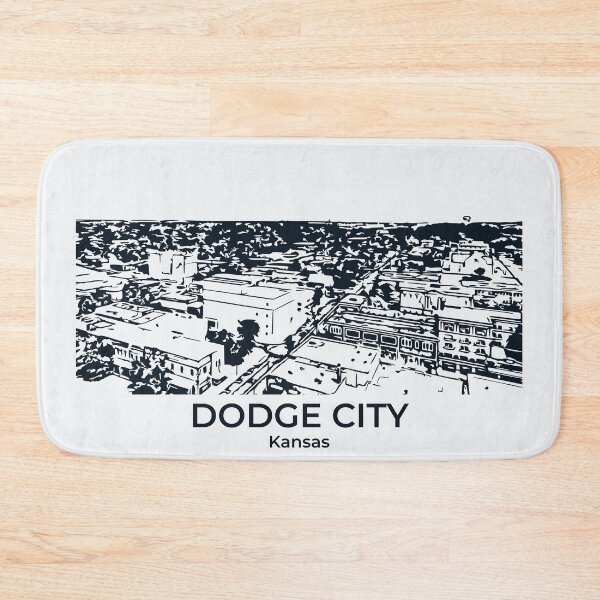 Item preview, Dodge City - Kansas designed and sold by Lakeric Cityscapes.