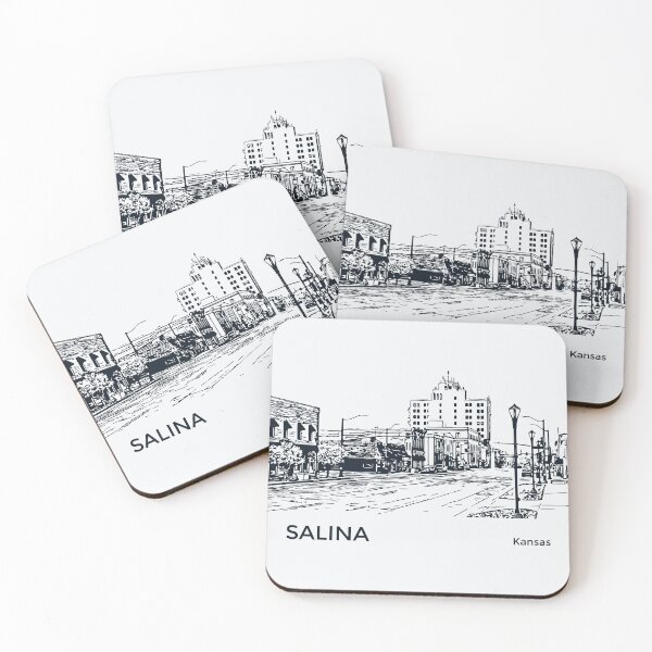 Item preview, Salina Kansas designed and sold by Lakeric Cityscapes.