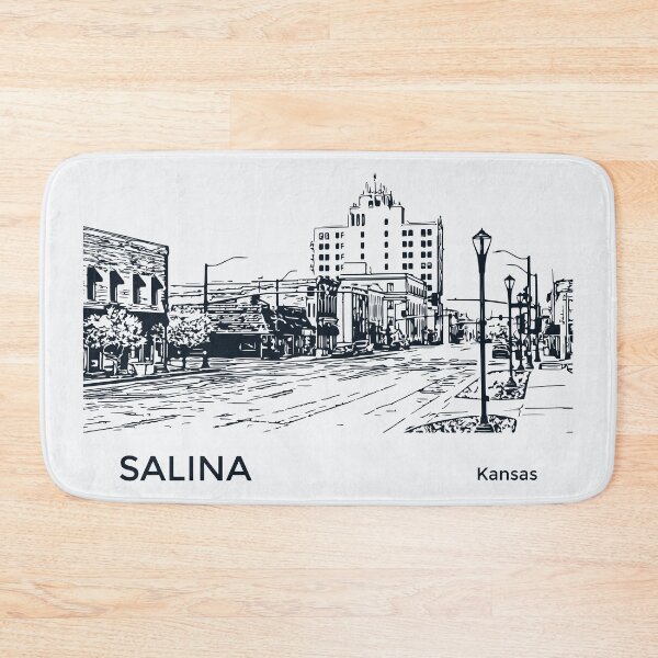 Item preview, Salina Kansas designed and sold by Lakeric Cityscapes.