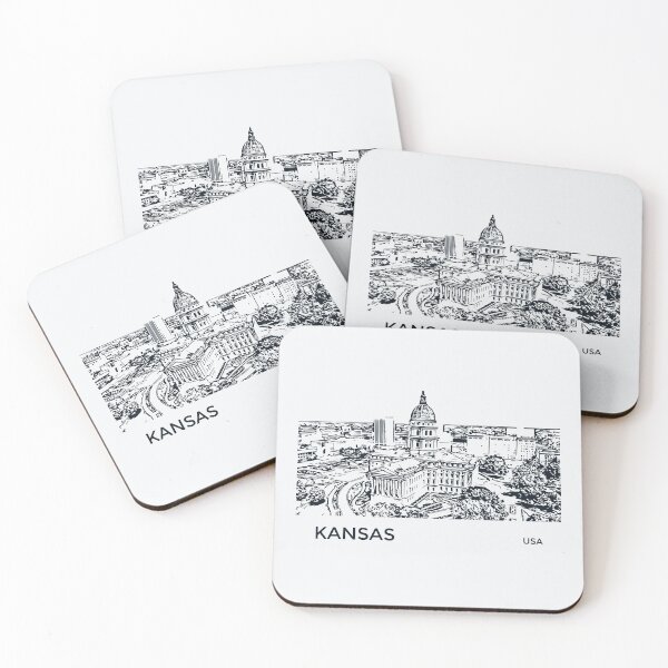 Item preview, Kansas State USA designed and sold by Lakeric Cityscapes.