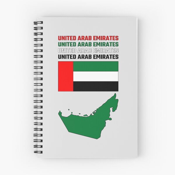 Item preview, United Arab Emirates Flag & Map - UAE Pride Vintage Design designed and sold by mashmosh.