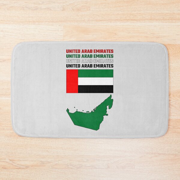 Item preview, United Arab Emirates Flag & Map - UAE Pride Vintage Design designed and sold by mashmosh.