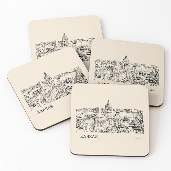 Item preview, Kansas State USA designed and sold by Lakeric Cityscapes.