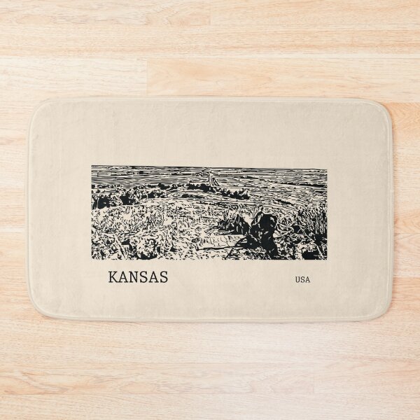 Item preview, Kansas USA designed and sold by Lakeric Cityscapes.