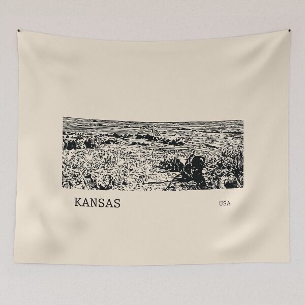 Item preview, Kansas USA designed and sold by Lakeric Cityscapes.