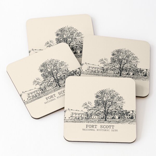 Item preview, Fort Scott National Historic Site designed and sold by Lakeric Cityscapes.