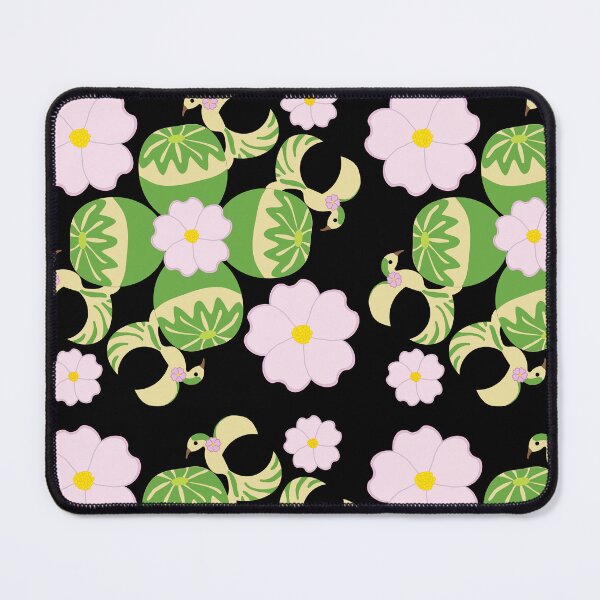 Item preview, Apple Birds on Black designed and sold by Digitalmyth's Designs.