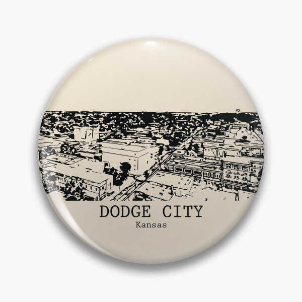 Item preview, Dodge City - Kansas designed and sold by Lakeric Cityscapes.