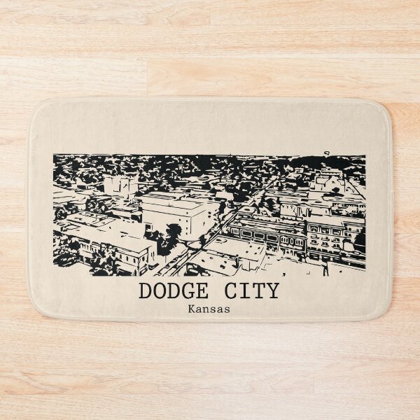 Item preview, Dodge City - Kansas designed and sold by Lakeric Cityscapes.