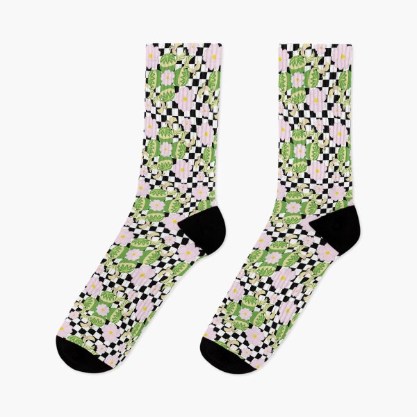 Item preview, Apple Birds on Black Checkered designed and sold by Digitalmyth's Designs.