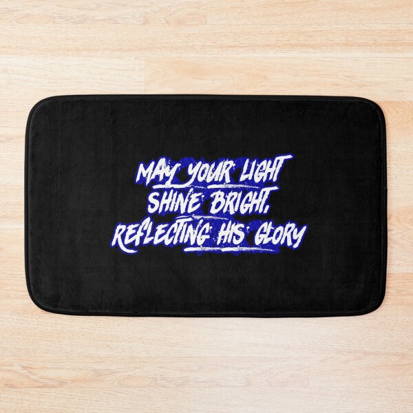 Item preview, May Your Light Shine Bright, Reflecting His Glory designed and sold by Faithful Inspiration.