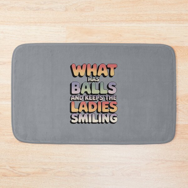 Item preview, What Has Balls and Keeps The Ladies Smiling Bingo designed and sold by Millsoft.