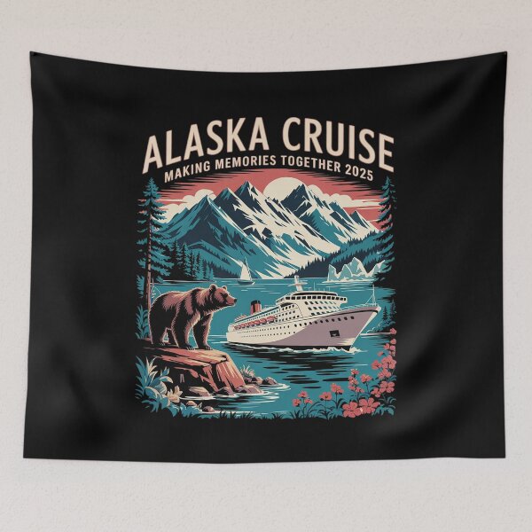 Item preview, Matching Family Friends And Group Alaskan 2025 Alaska Cruise designed and sold by AquaKiev.