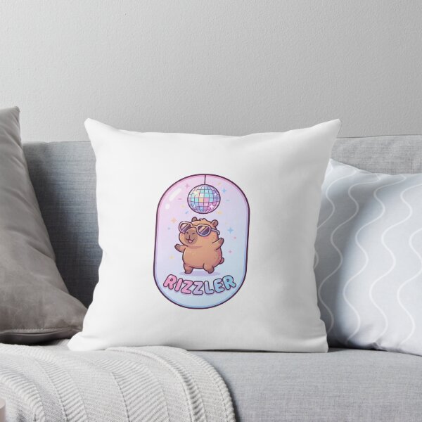 Item preview, Rizzler Capybara Funny Disco Party Cartoon designed and sold by Fenay Designs.