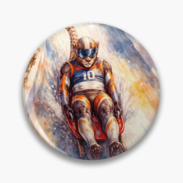 Item preview, Cheetah Luge Racer designed and sold by Sarcastic designs.