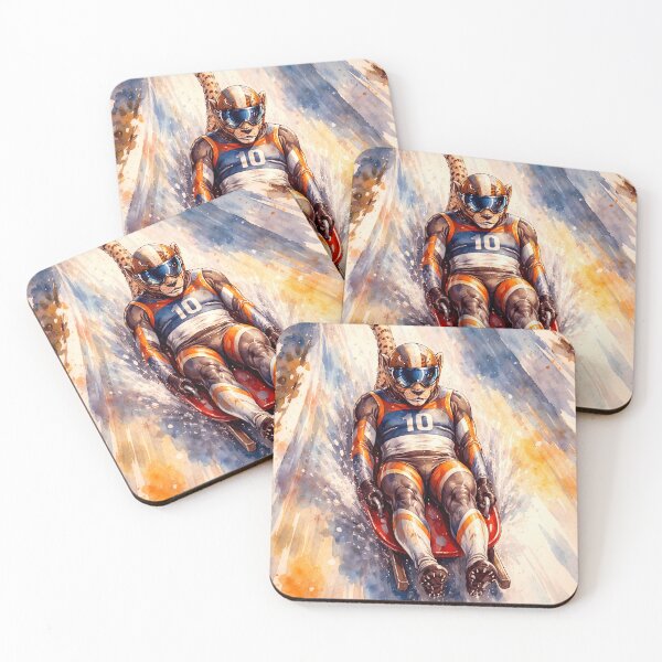 Item preview, Cheetah Luge Racer designed and sold by Sarcastic designs.