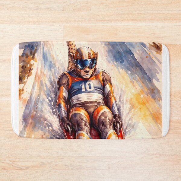 Item preview, Cheetah Luge Racer designed and sold by Sarcastic designs.