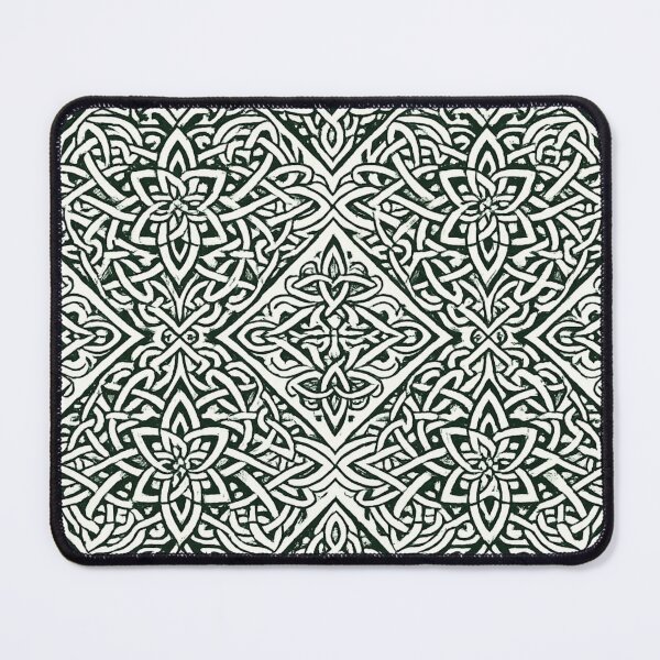 Item preview, Celtic Knot Pattern – Green Interlaced Ornament designed and sold by DrizzyV.
