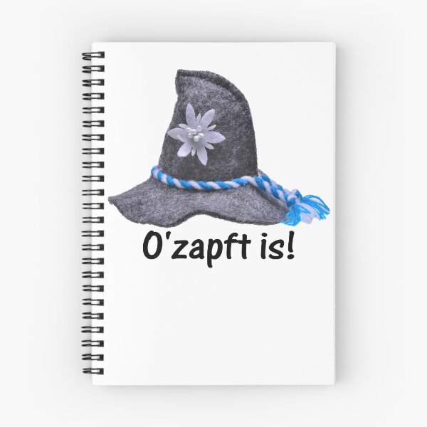 Item preview, Oktoberfest Spirit - Authentic Bavarian Hat "O'zapft is! designed and sold by iL PhotoArt Germany.