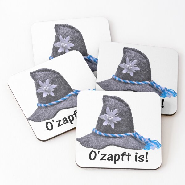 Item preview, Oktoberfest Spirit - Authentic Bavarian Hat "O'zapft is! designed and sold by iL PhotoArt Germany.