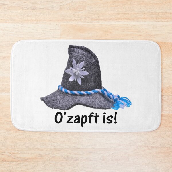 Item preview, Oktoberfest Spirit - Authentic Bavarian Hat "O'zapft is! designed and sold by iL PhotoArt Germany.