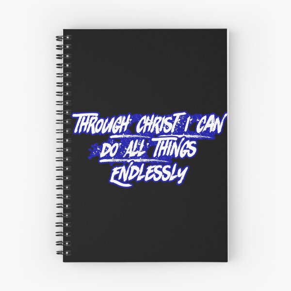 Item preview, Through Christ I Can Do All Things Endlessly designed and sold by Faithful Inspiration.