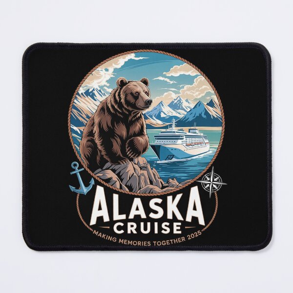 Item preview, Matching Family Friends and Group Alaskan Alaska Cruise 2025 1 designed and sold by AquaKiev.