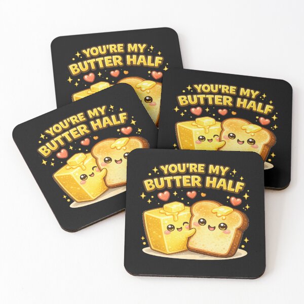 Item preview, You’re My Butter Half Toast designed and sold by Papier Atelier Art.