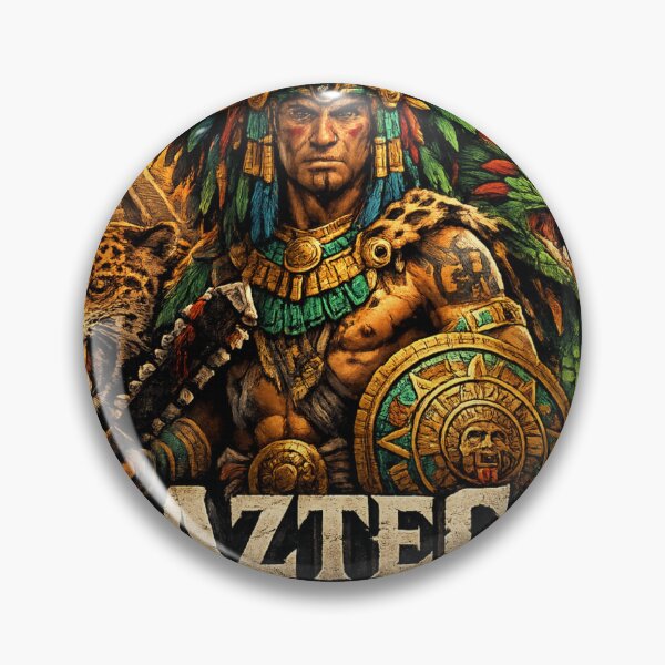 Item preview, Aztec Warrior – Ancient Mesoamerican Power Art designed and sold by DrizzyV.