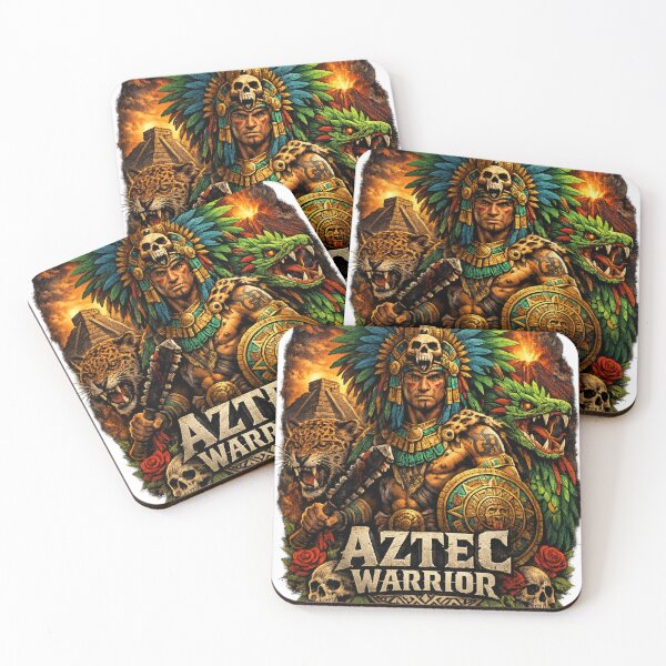 Item preview, Aztec Warrior – Ancient Mesoamerican Power Art designed and sold by DrizzyV.