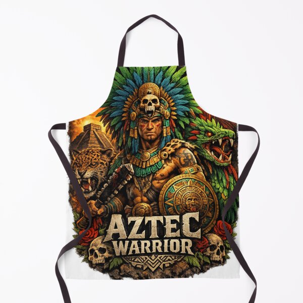 Item preview, Aztec Warrior – Ancient Mesoamerican Power Art designed and sold by DrizzyV.