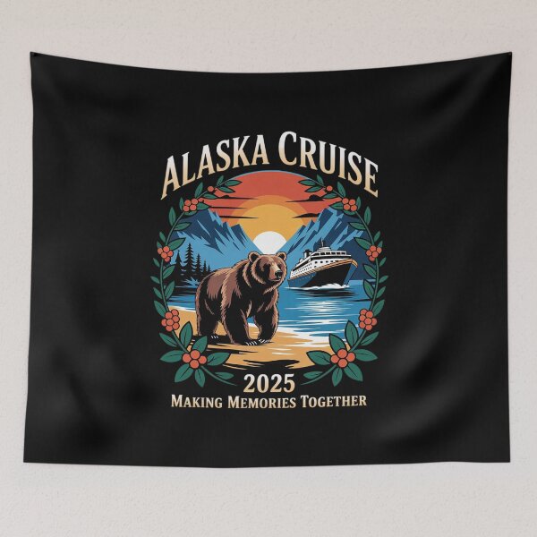Item preview, Matching Family Friends and Group Alaskan Alaska Cruise 2025 9 designed and sold by AquaKiev.