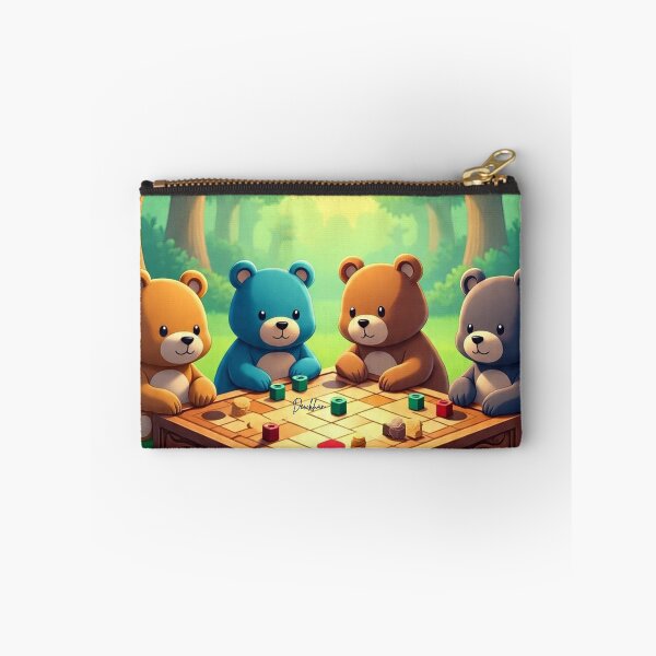 Item preview, Funny jokes  Bear custom designed     Bears play Ludo  game designed and sold by Dew  Drop wear.