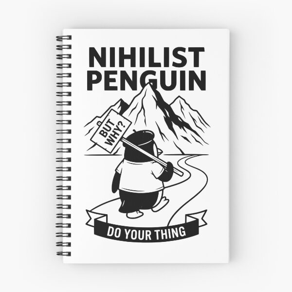 Item preview, Nihilist Penguin But Why Existential Meme designed and sold by WAMTEES.