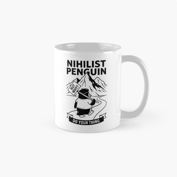 Item preview, Nihilist Penguin But Why Existential Meme designed and sold by WAMTEES.
