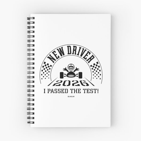 Item preview, New Driver 2026 – I Passed The Test! (Driver’s License / Driving Licence / Black) designed and sold by MrFaulbaum.