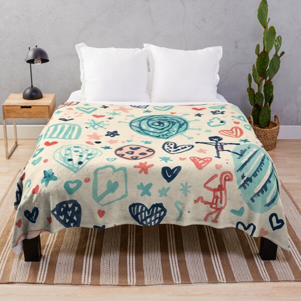 Item preview, Floating Doodle Symbols Pattern 2 designed and sold by ShopSpire.
