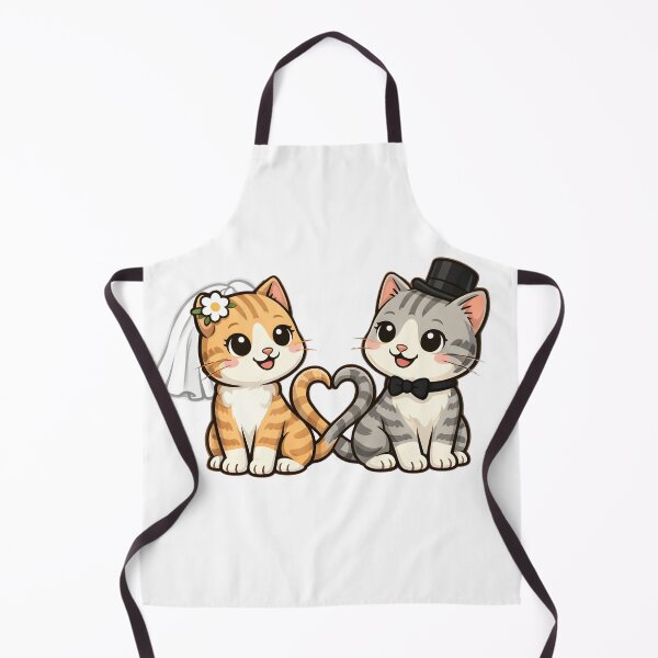 Item preview, Cute Cats Wedding Day designed and sold by ChrisCandle.