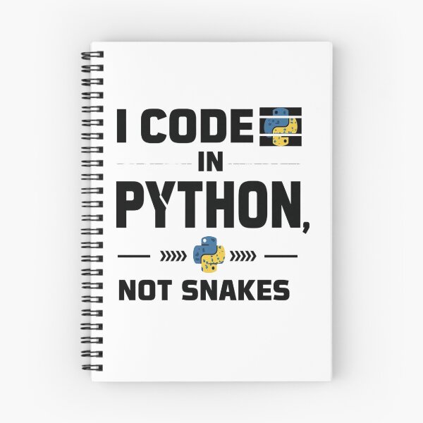 Item preview, I Code in Python, Not Snakes – Funny Programmer Humor T-Shirt designed and sold by RMTrendy.
