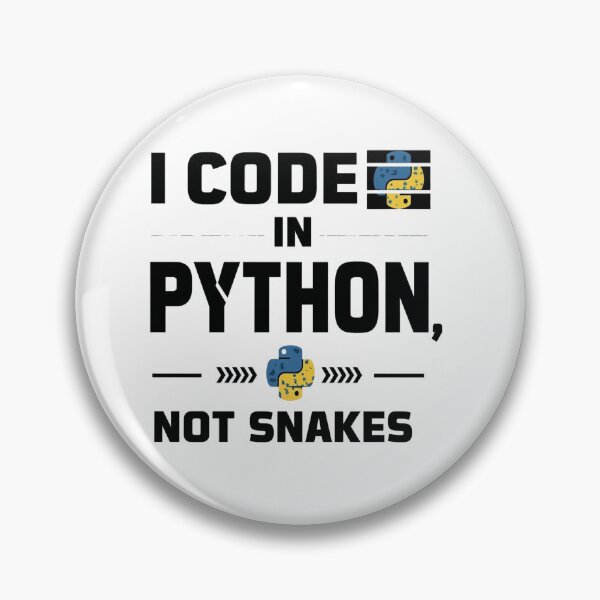Item preview, I Code in Python, Not Snakes – Funny Programmer Humor T-Shirt designed and sold by RMTrendy.
